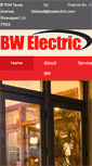Mobile Screenshot of bwelectric.com